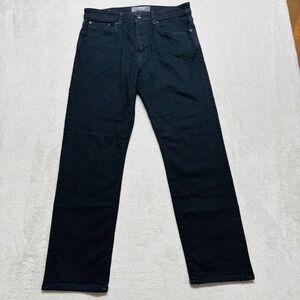 Revtown Automatic Jeans Mens 33x30 Black Stretch Decade Wash Denim
